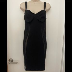 Black & Mesh Dress
